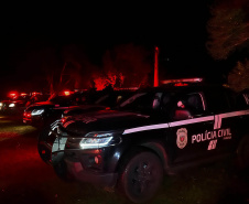 PCPR cumpre 32 mandados contra o tráfico e comércio ilegal de armas nos Campos Gerais
