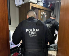 PCPR realiza operação com 110 policiais contra organização especializada em furto de cabos