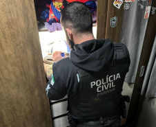 PCPR realiza operação com 110 policiais contra organização especializada em furto de cabos