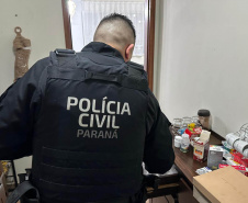 PCPR realiza operação com 110 policiais contra organização especializada em furto de cabos