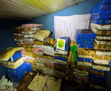 PMPR apreende 4,1 toneladas de maconha em Toledo e Umuarama