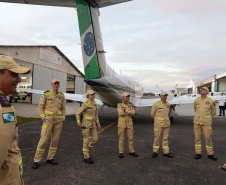 Integração de forças: Corpo de Bombeiros do Paraná manda nova equipe para o Pantanal