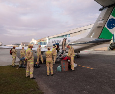 Integração de forças: Corpo de Bombeiros do Paraná manda nova equipe para o Pantanal