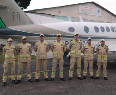 Integração de forças: Corpo de Bombeiros do Paraná manda nova equipe para o Pantanal