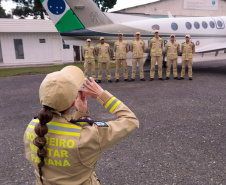 Integração de forças: Corpo de Bombeiros do Paraná manda nova equipe para o Pantanal