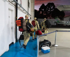 Integração de forças: Corpo de Bombeiros do Paraná manda nova equipe para o Pantanal