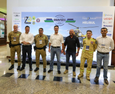  Governador destaca modernização de aeronaves do Paraná em encontro nacional de aviação