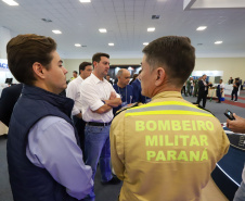  Governador destaca modernização de aeronaves do Paraná em encontro nacional de aviação