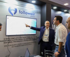  Governador destaca modernização de aeronaves do Paraná em encontro nacional de aviação