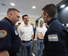  Governador destaca modernização de aeronaves do Paraná em encontro nacional de aviação