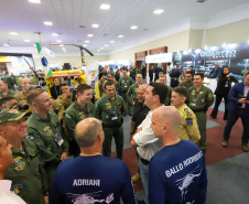  Governador destaca modernização de aeronaves do Paraná em encontro nacional de aviação