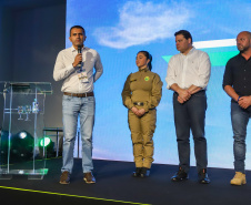  Governador destaca modernização de aeronaves do Paraná em encontro nacional de aviação