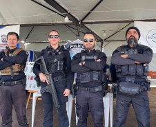 Polícia Penal expõe ações de custódia e reinserção social de apenados na ExpoGoio 2024