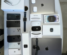 PCPR cumpre mandados de busca e apreensão contra suspeito de golpes de compra e venda de terrenos em Cascavel