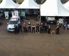 Polícia Penal expõe ações de custódia e reinserção social de apenados na ExpoGoio 2024