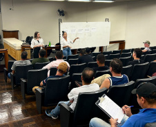 Polícia Penal do Paraná realiza ações em prol da campanha Agosto Lilás