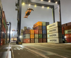 Polícia Militar e Polícia Federal apreendem pasta base de cocaína no terminal de containers de Paranaguá