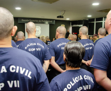 7º Curso de Operações Policiais da PCPR reúne agentes de quatro regiões do País