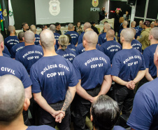 7º Curso de Operações Policiais da PCPR reúne agentes de quatro regiões do País
