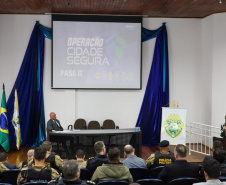 Segunda fase da Operação Vida Cidade Segura reúne forças de segurança em Pinhais