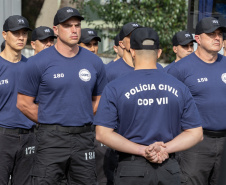 7º Curso de Operações Policiais da PCPR reúne agentes de quatro regiões do País