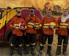 Retorno da segunda equipe de bombeiros militares encerra missão paranaense no Pantanal
