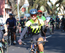 Passeio Ciclístico da Polícia Militar do Paraná atrai mais de 600 participantes