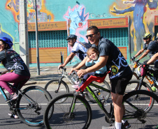 Passeio Ciclístico da Polícia Militar do Paraná atrai mais de 600 participantes