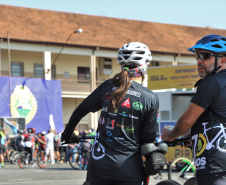Passeio Ciclístico da Polícia Militar do Paraná atrai mais de 600 participantes