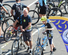 Passeio Ciclístico da Polícia Militar do Paraná atrai mais de 600 participantes