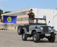 Desfile de 170 anos mostra evolução da tecnologia usada pela PM para ajudar população