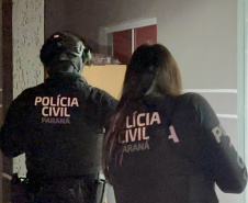 PCPR cumpre oito mandados contra envolvidos em roubos de cargas em Matinhos e Ibaiti