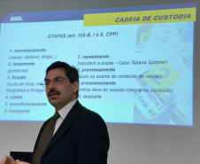 Polícia Penal do Paraná promove palestra sobre preservação de provas em locais de crime em parceria com Ministério Público