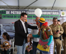Governador inaugura sede do Batalhão de Patrulha Escolar e entrega 52 viaturas da Rotam
