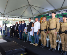 Governador inaugura sede do Batalhão de Patrulha Escolar e entrega 52 viaturas da Rotam