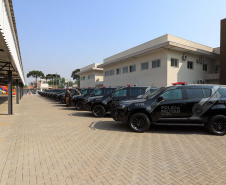 Governador inaugura sede do Batalhão de Patrulha Escolar e entrega 52 viaturas da Rotam