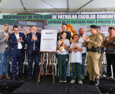 Governador inaugura sede do Batalhão de Patrulha Escolar e entrega 52 viaturas da Rotam