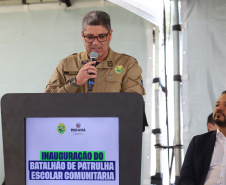 Governador inaugura sede do Batalhão de Patrulha Escolar e entrega 52 viaturas da Rotam