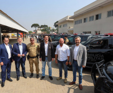 Governador inaugura sede do Batalhão de Patrulha Escolar e entrega 52 viaturas da Rotam