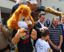 Governador inaugura sede do Batalhão de Patrulha Escolar e entrega 52 viaturas da Rotam