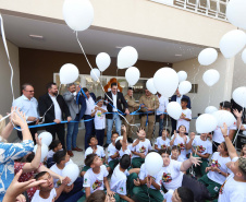 Governador inaugura sede do Batalhão de Patrulha Escolar e entrega 52 viaturas da Rotam