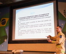 Sesp promove treinamento de operação com Desfibrilador Externo Automático (DEA) para servidores