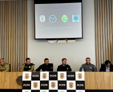 PCPR prende 57 pessoas em três megaoperações simultâneas contra o crime organizado