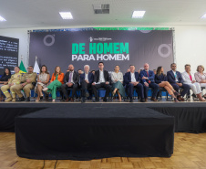 Governador lança projeto de conscientização para combater violência contra a mulher