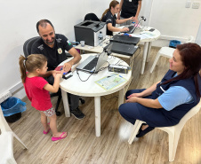 PCPR na Comunidade leva serviços de polícia judiciária e orientações a mais de mil pessoas em Curitiba e Nova Santa Bárbara