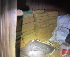 PMPR apreende 1,4 tonelada de maconha em Iporã