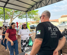 PCPR na Comunidade leva serviços de polícia judiciária e orientações a mais de mil pessoas em Curitiba e Nova Santa Bárbara