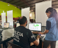 PCPR na Comunidade leva serviços de polícia judiciária e orientações a mais de mil pessoas em Curitiba e Nova Santa Bárbara