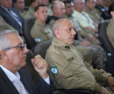 Solenidade militar marca passagem de função de Corregedor-Geral da PMPR