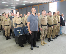 Solenidade militar marca passagem de função de Corregedor-Geral da PMPR